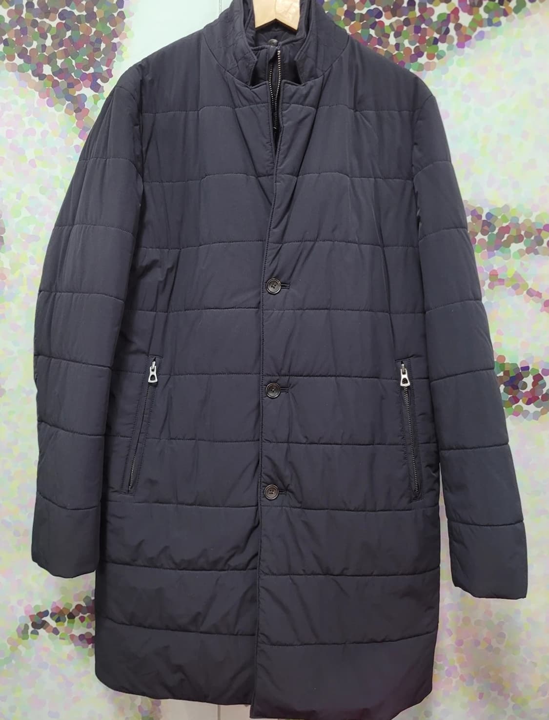 시리즈 퀼팅 싱글코트 상품이미지1