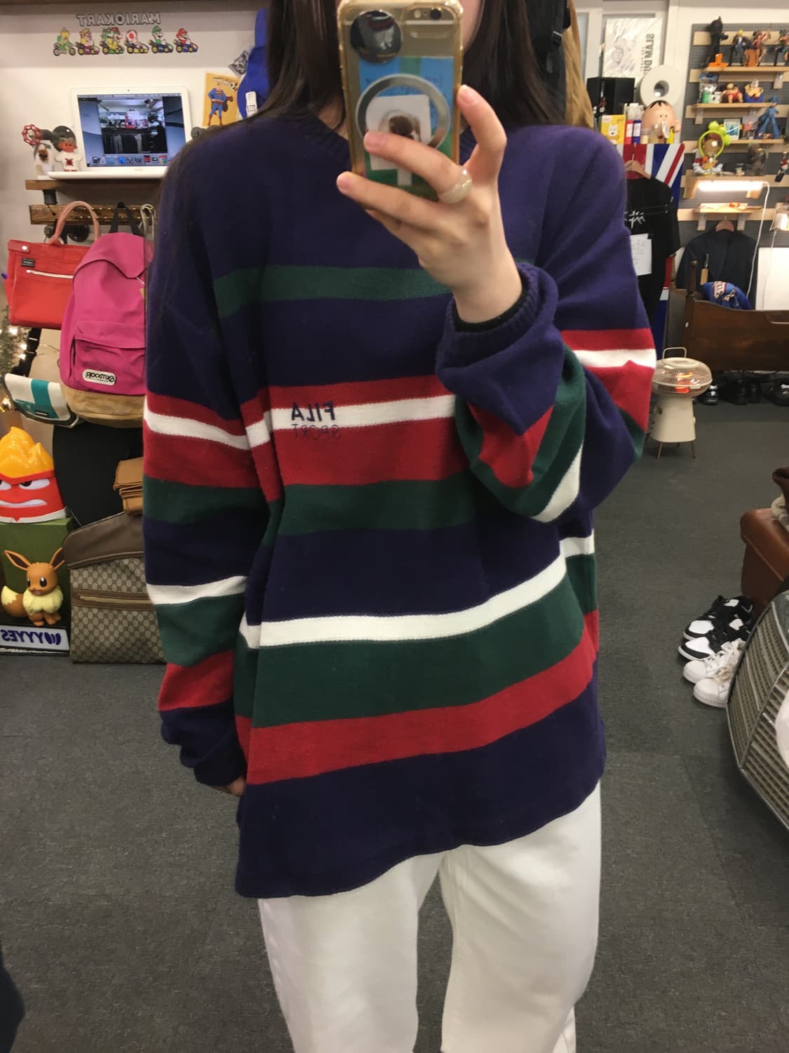 90s Fila 휠라 빈티지 니트 상품이미지6