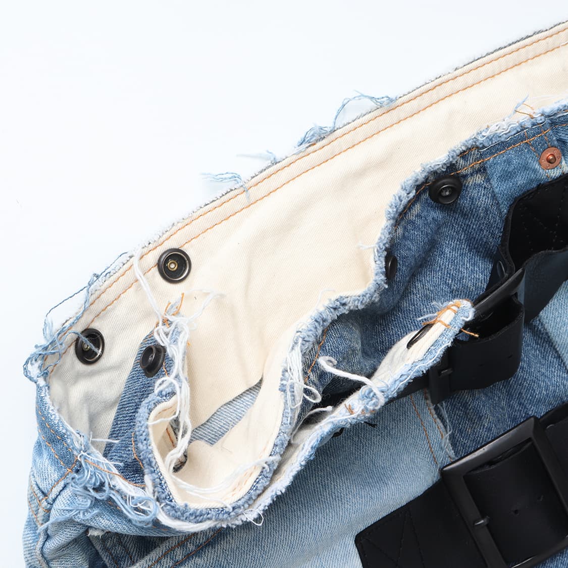 Rebuild by Needles Remake Denim Skirt 상품이미지10