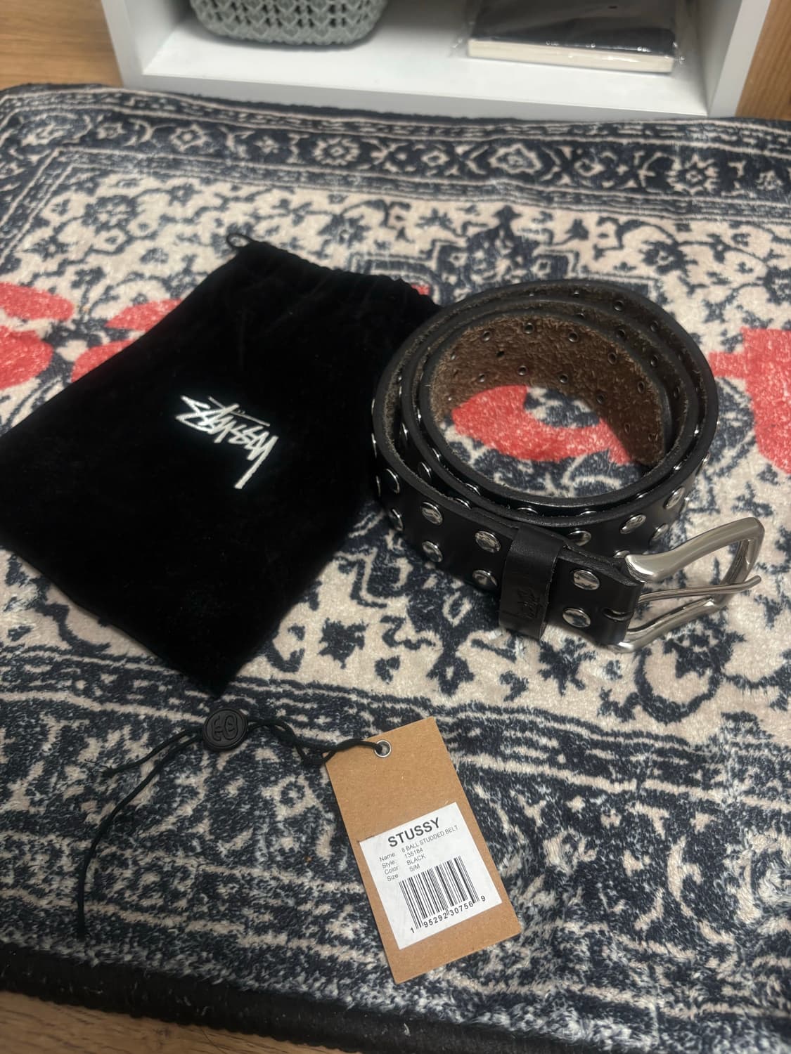 스투시 스터드 벨트 s/m 상품이미지1