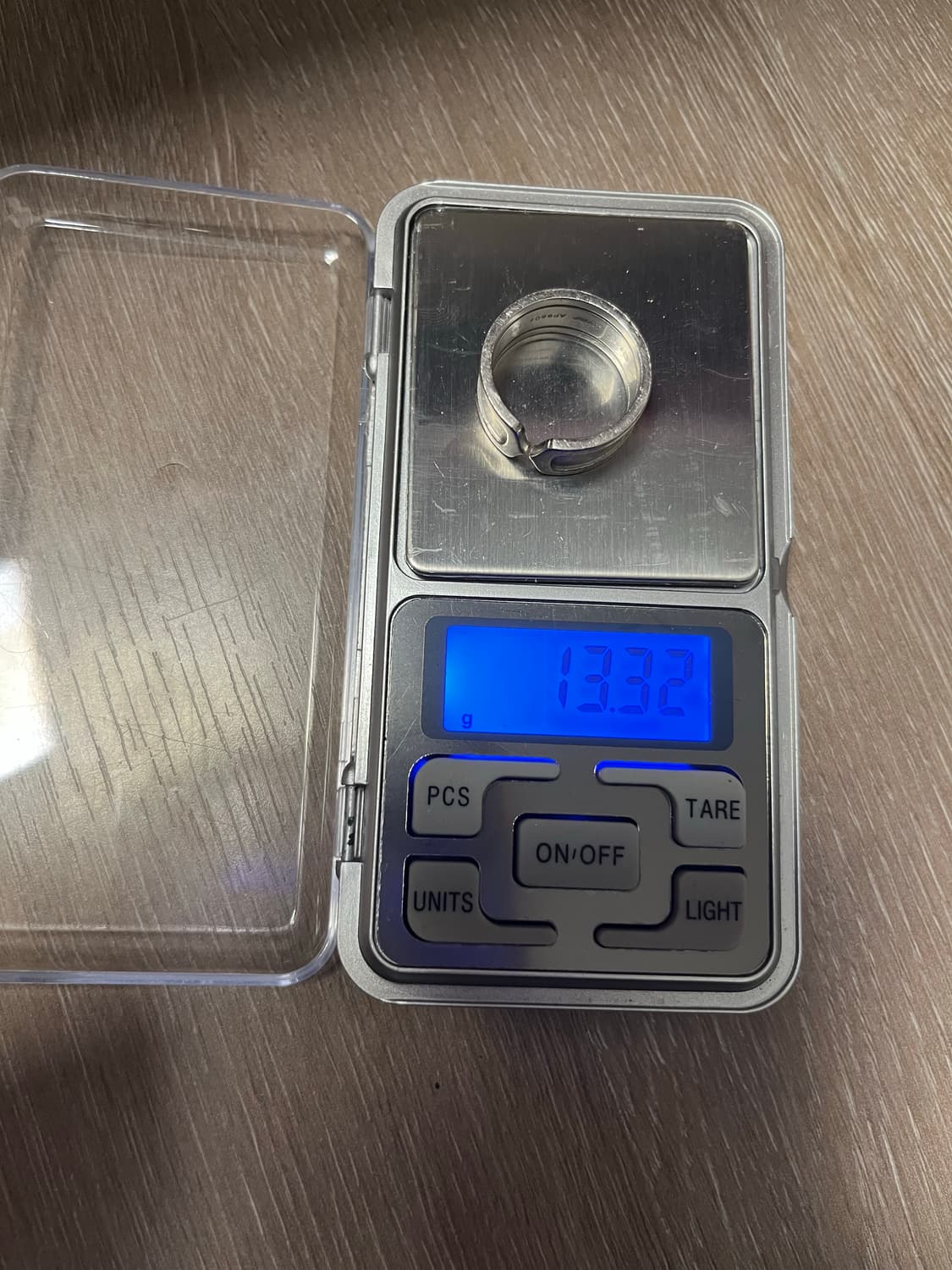 Cartier 더블C데코링 62호 18K 화이트골드 13.32g 상품이미지4