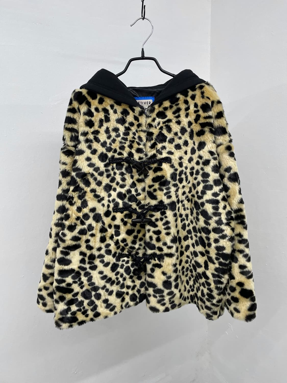 갸루 호피 떡볶이 퍼자켓 상품이미지5