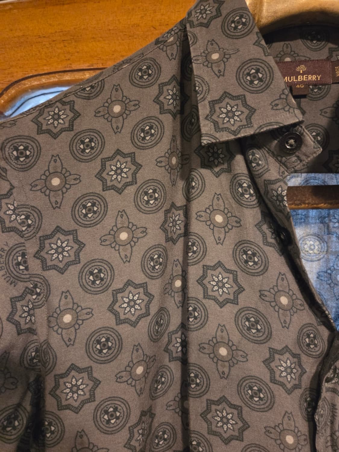 멀버리 페이즐리 셔츠 상품이미지3