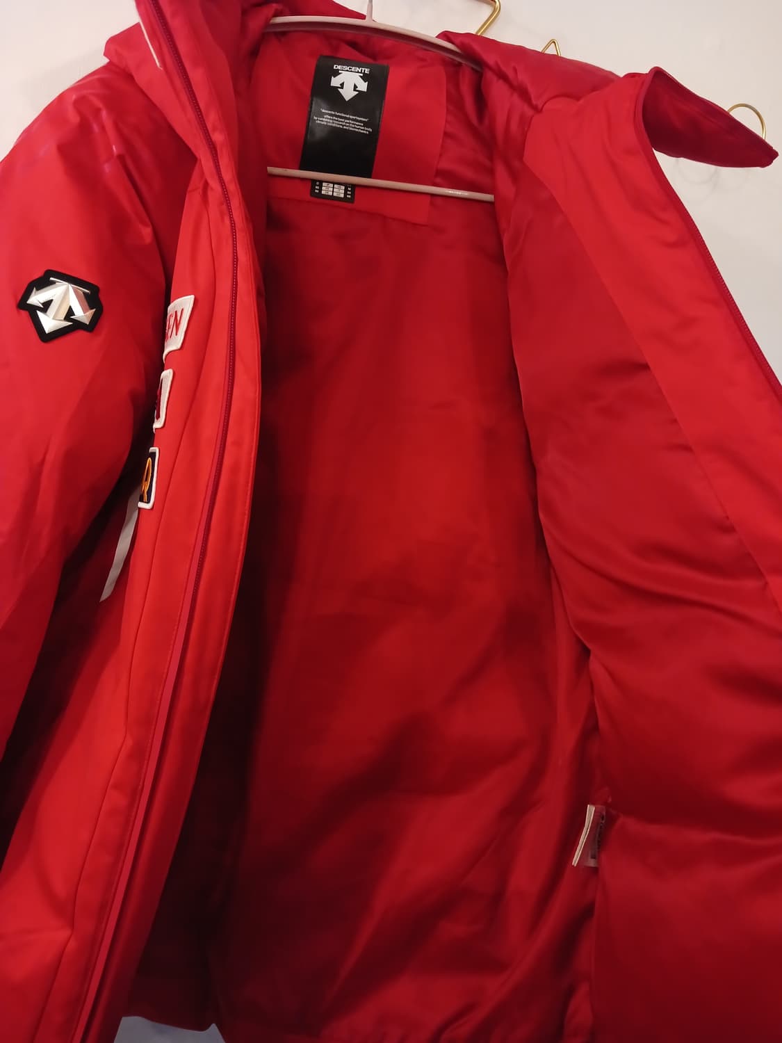 데상트 정품 남여공용 스키복 상하의 세트 (상 105, 하 L) 상품이미지4