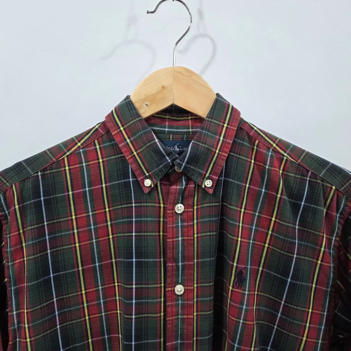 폴로랄프로렌 버튼다운 체크셔츠 XL(20) 상품이미지2