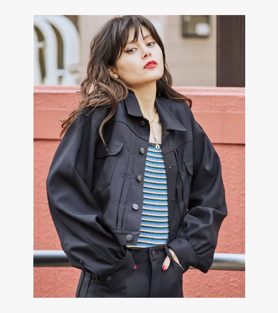 WRANGLER X JOUETIE - CROP JACKET 상품이미지2
