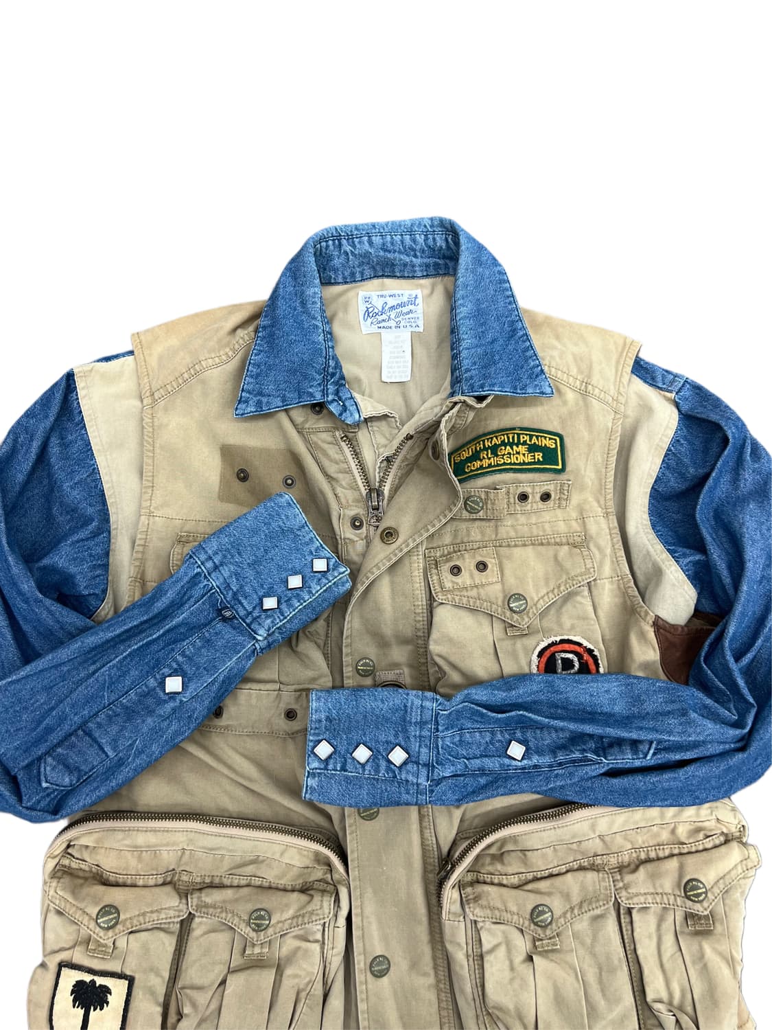 Two-tone western shirts 상품이미지7