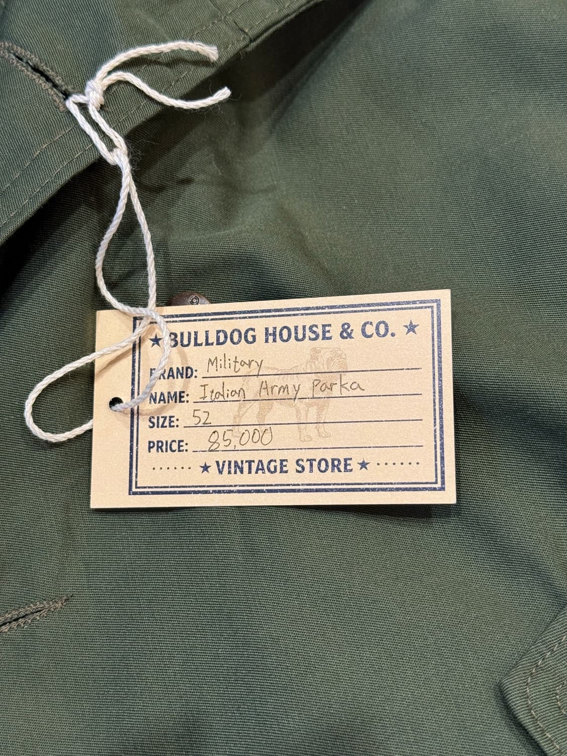 90s Italian Army Parka 상품이미지7