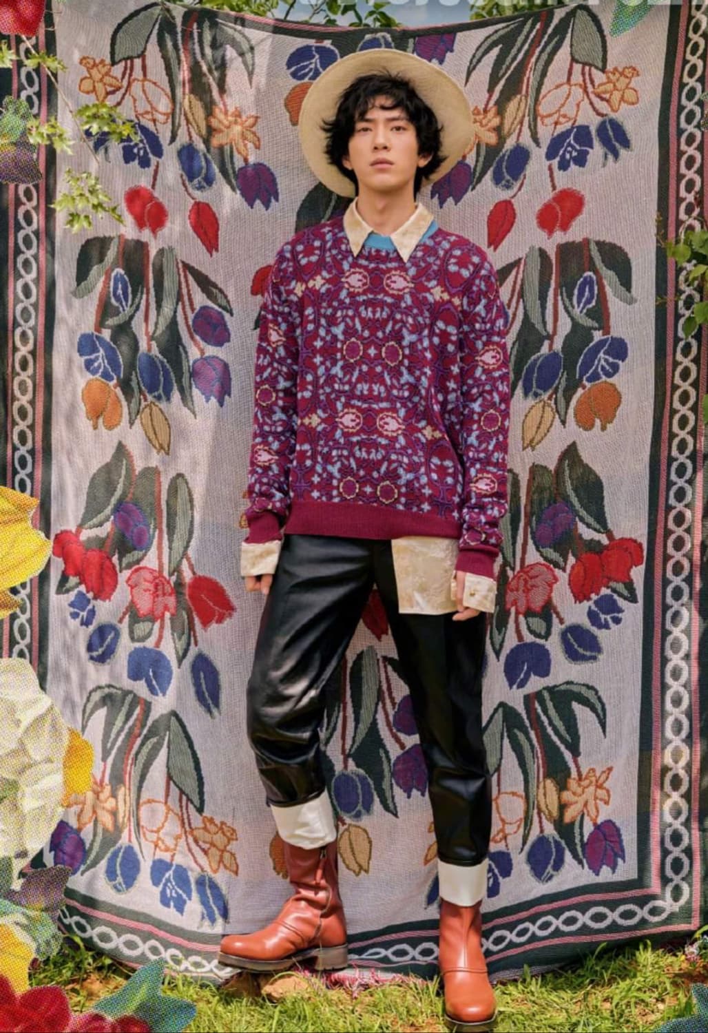 아크네스튜디오 플로럴 패턴 니트 상품이미지6