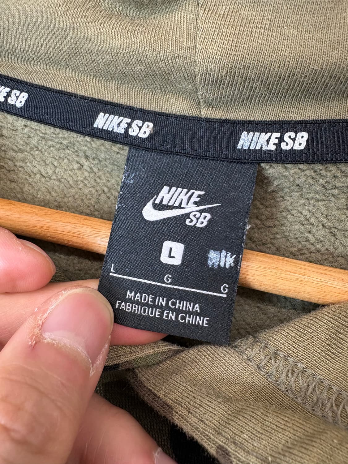 나이키SB 카모플라쥬 후드티 상품이미지8