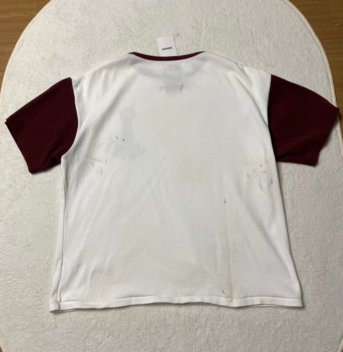 (XL) 바우와우 BOWWOW  빈티지 가공 티셔츠 상품이미지10