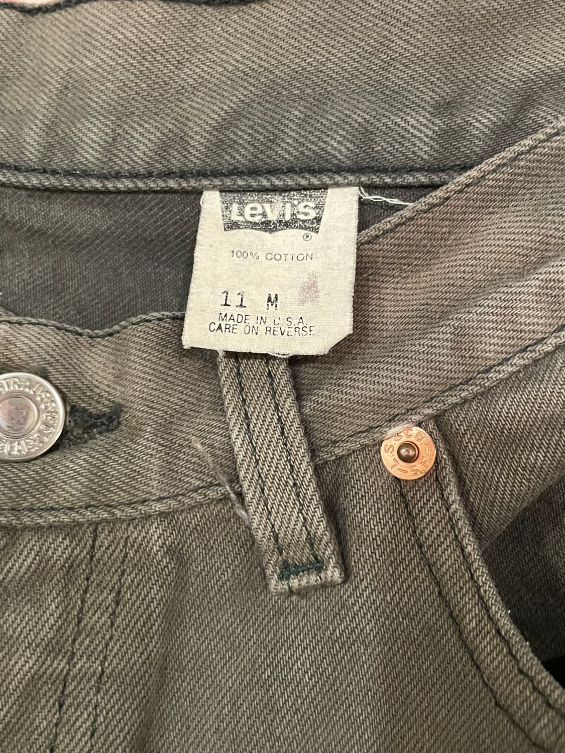 1980-90's Vintage Levi’s 17501 Denim 상품이미지2