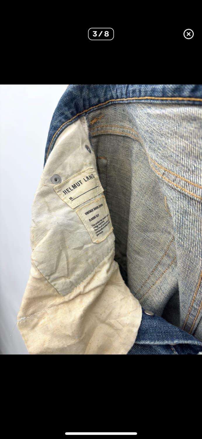 VINTAGE DARK DENIM CLASSIC CUT 상품이미지3