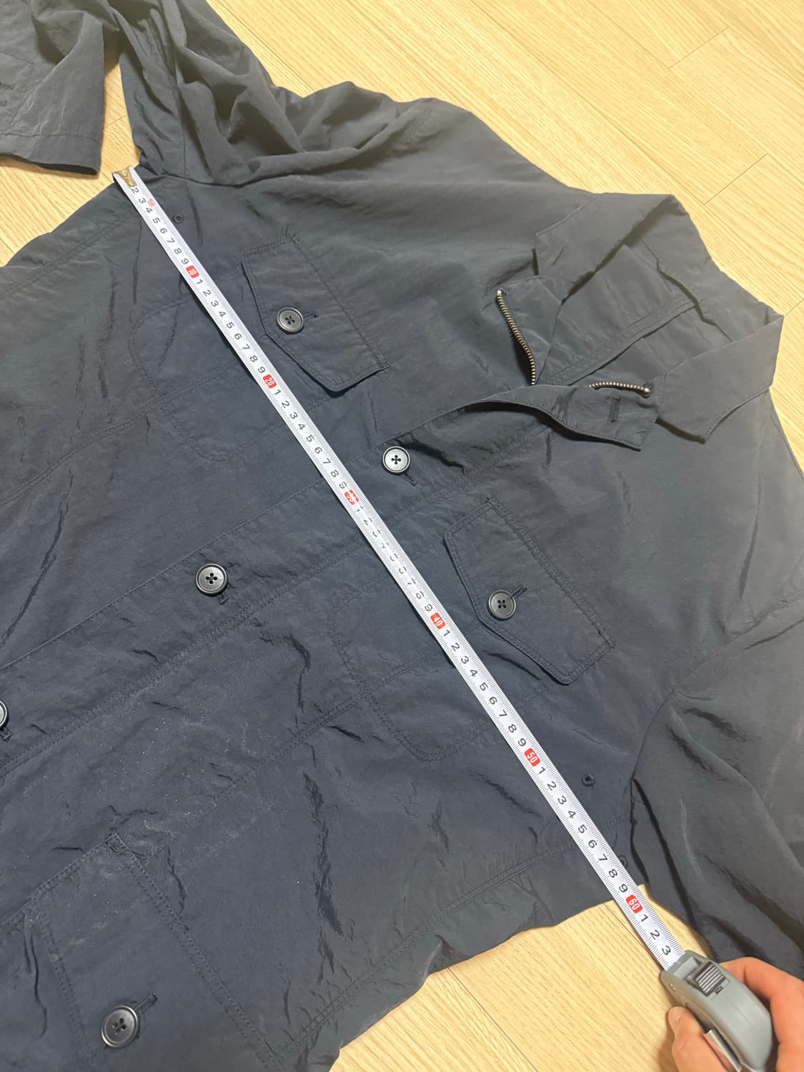 XL) 45,000원 올드 유니클로 빈티지 나일론 자켓 구제 상품이미지4