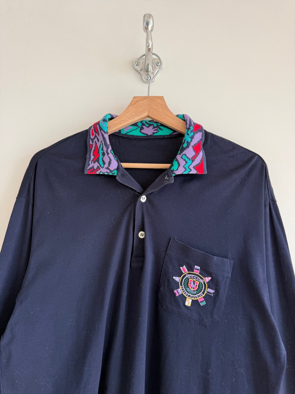 미쏘니 스포츠(MISSONI SPORT) 카라 롱슬리브(올 나감 있음) 상품이미지2