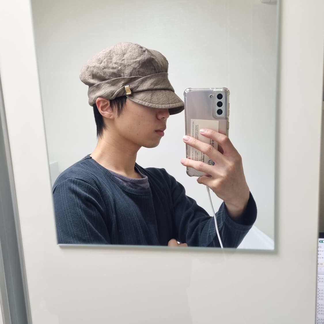 CA4LA 드레이프 캡 그레이 상품이미지8