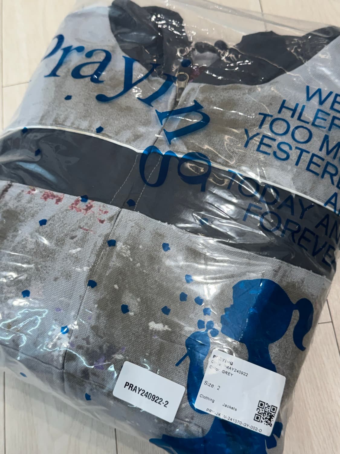 프레잉praynig 더티 스포츠 자켓 상품이미지5