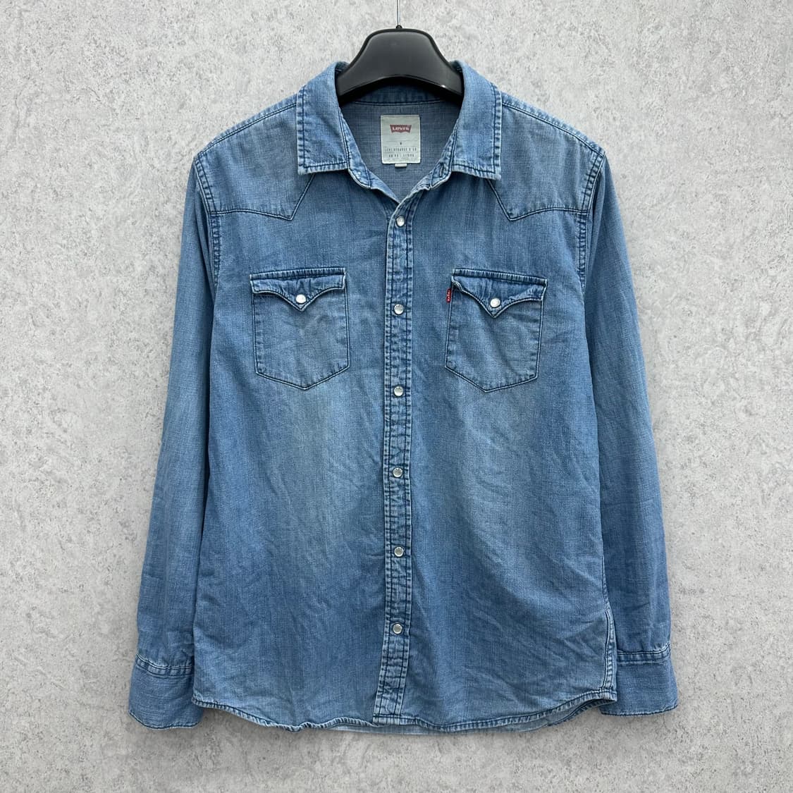 95 리바이스 남자 데님 웨스턴 셔츠 상품이미지1