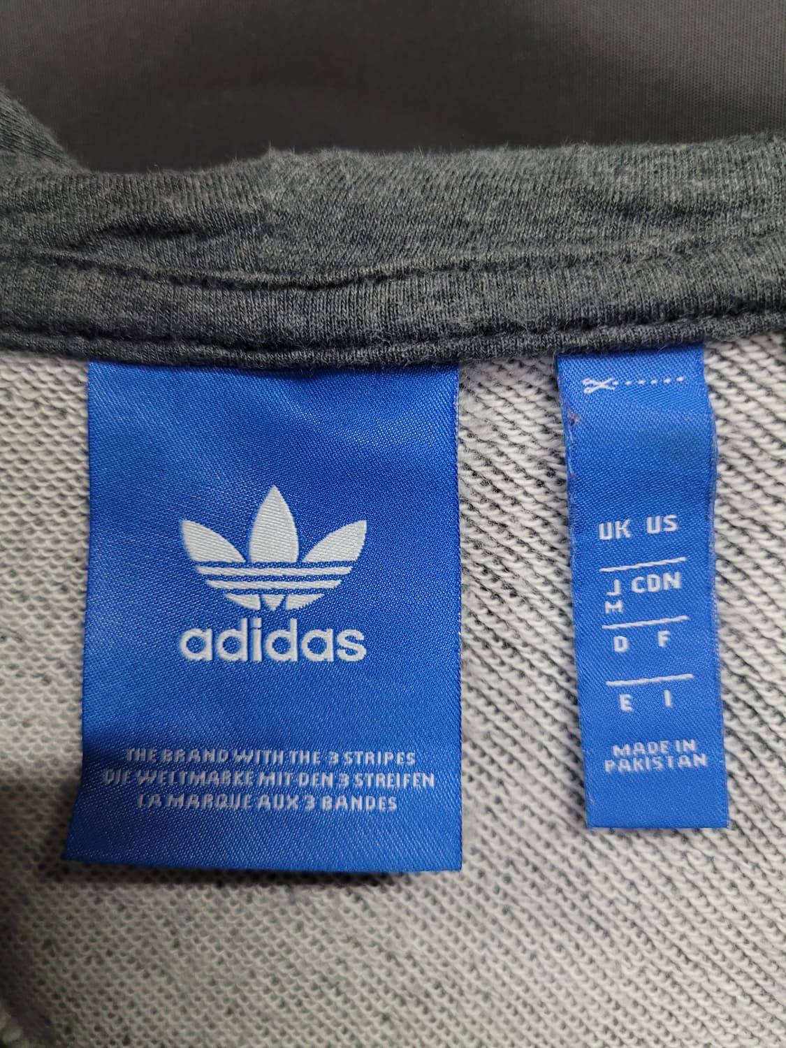 아디다스 불꽃 파이어버드 회흰 그레이 후드집업  상품이미지5