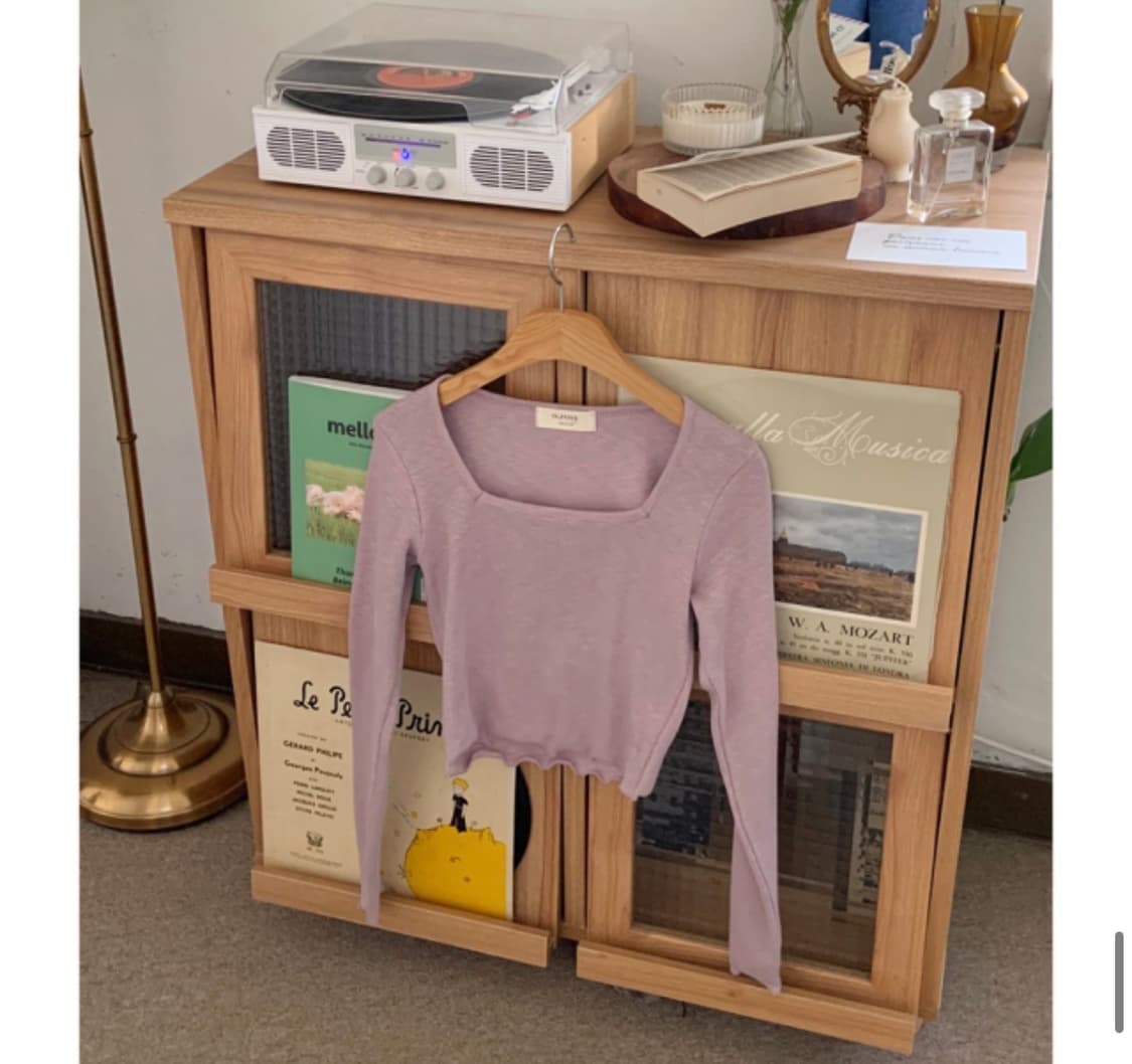 오이니 MADE 벨라 크롭탑 (모브) Bella crop top 상품이미지3
