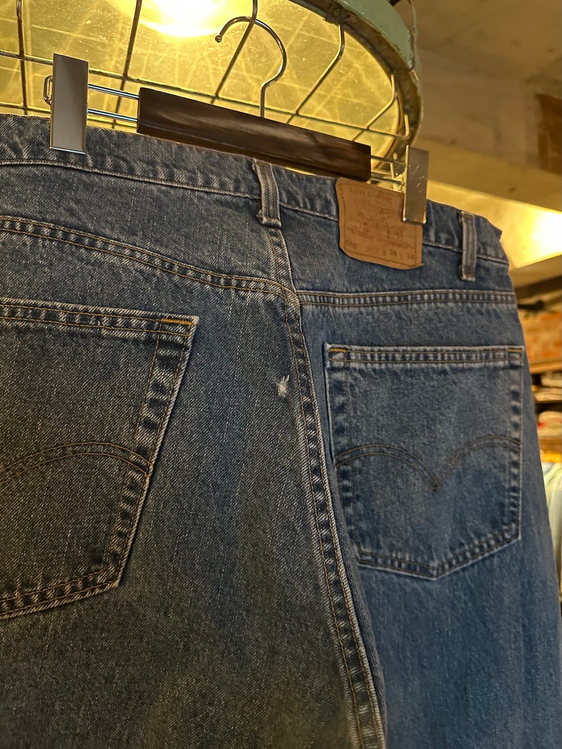  90s USA 빈티지 리바이스 565 루즈핏 데님 팬츠 상품이미지6