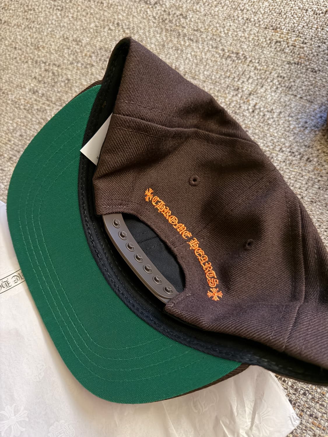 크롬하츠 ch베이스볼캡 브라운/오렌지 상품이미지2