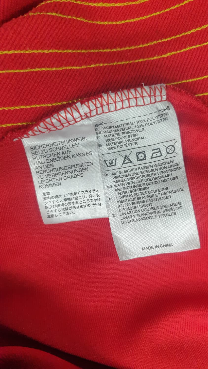 아디다스 스페인 국대 트레이닝 상의  상품이미지8