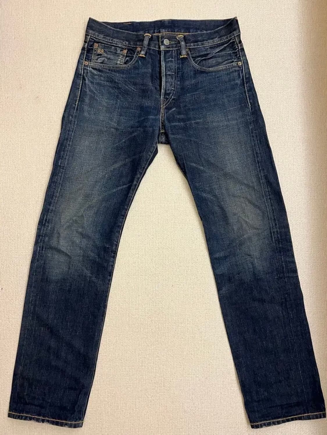 RRL HUTOMIMI SELVEDGE DENIM PANTS 상품이미지1