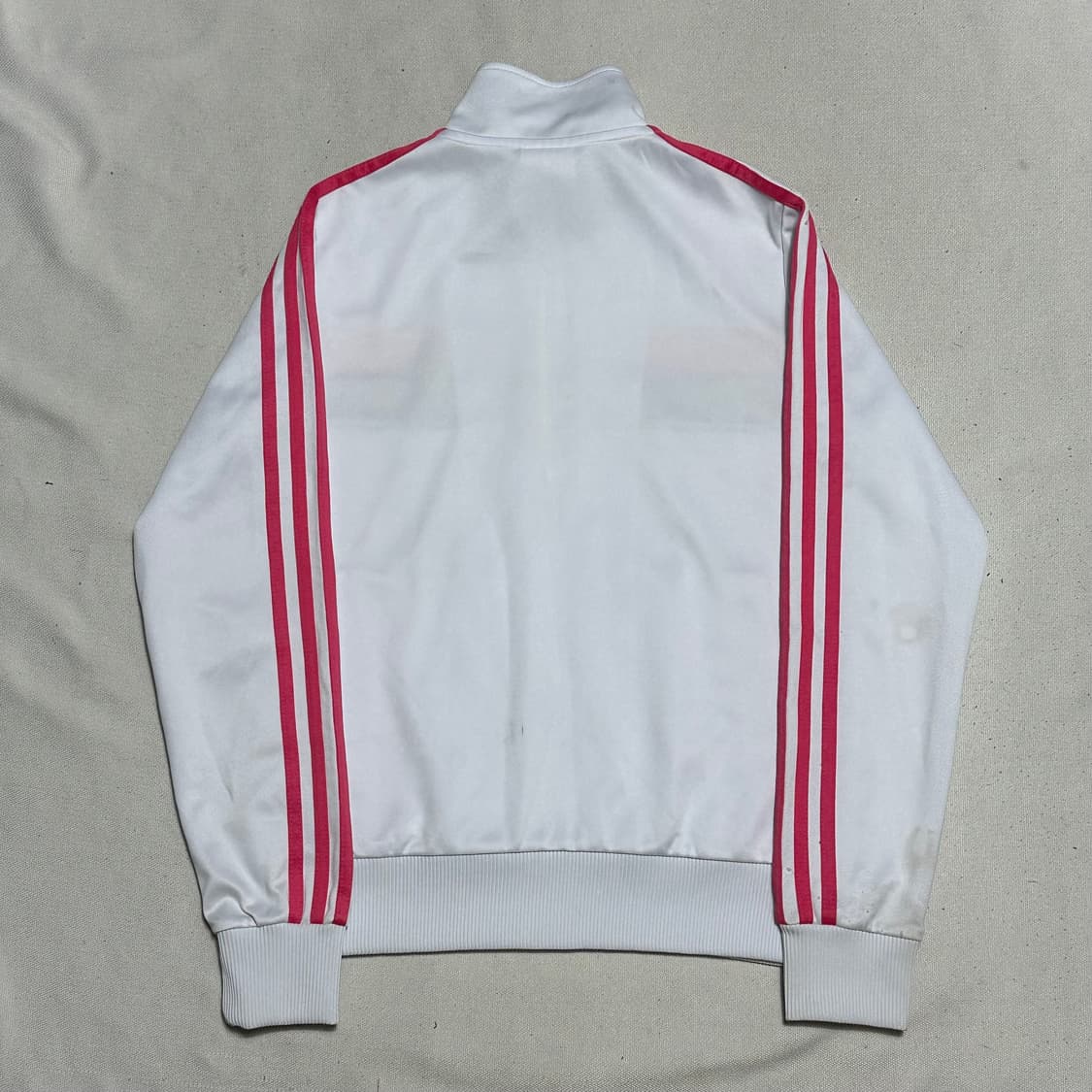 90 아디다스 여성용 화이트 핑크 트랙탑 상품이미지3