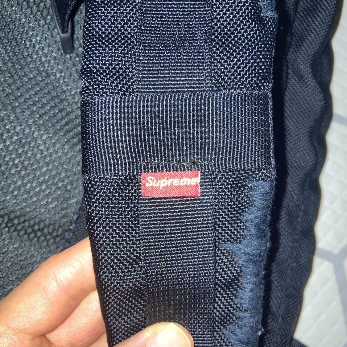 (os) 슈프림 01ss 10th 백팩 블랙 보로 상품이미지10