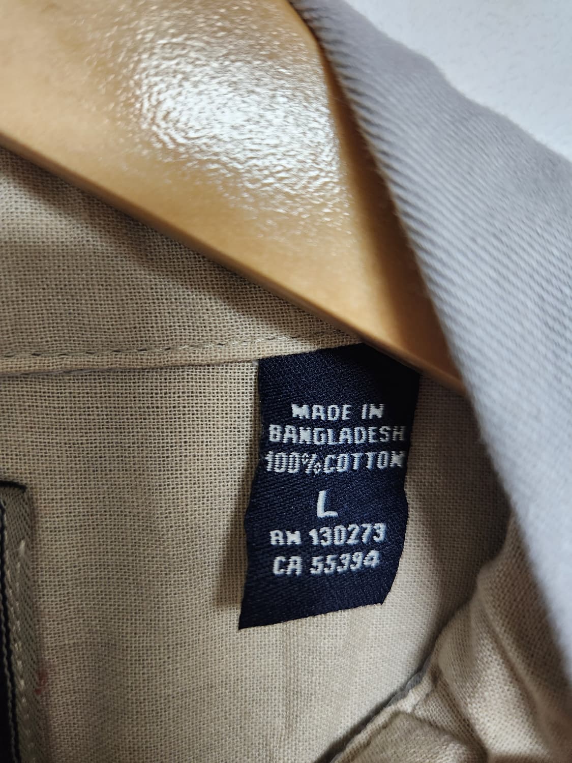 랭글러Wrangler 코튼 워크 셔츠 L - S89 상품이미지5