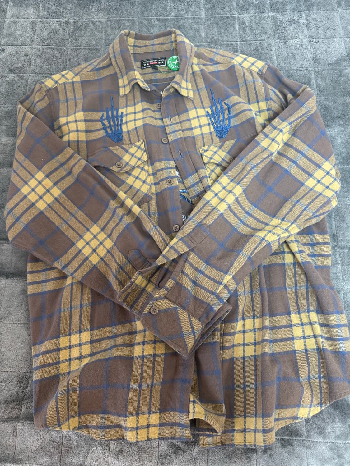 슈프림 히스테릭 글래머 플란넬 셔츠 상품이미지1