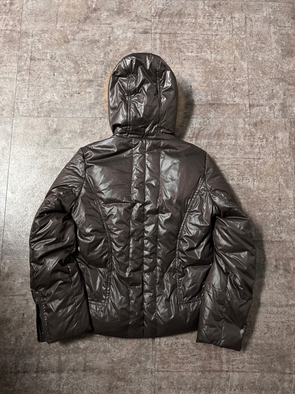 덕 다운 퍼 후디드 푸퍼 자켓 상품이미지5