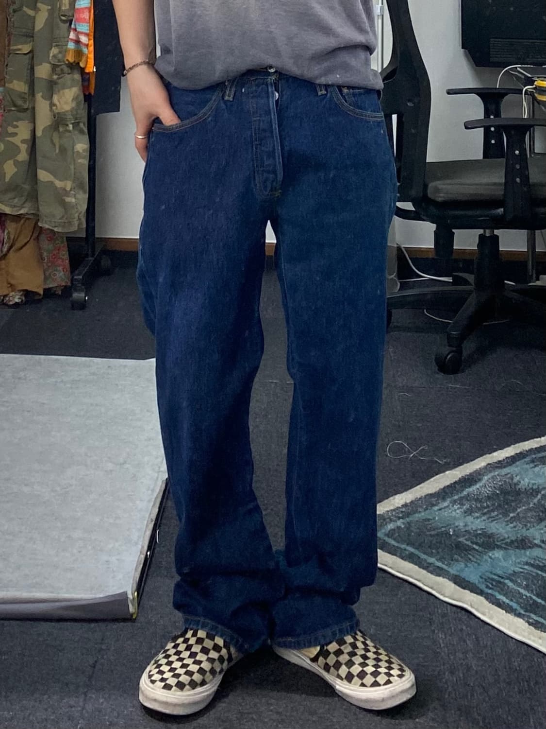 [30] Levi's 501 리바이스 레귤러핏 데님팬츠 상품이미지10
