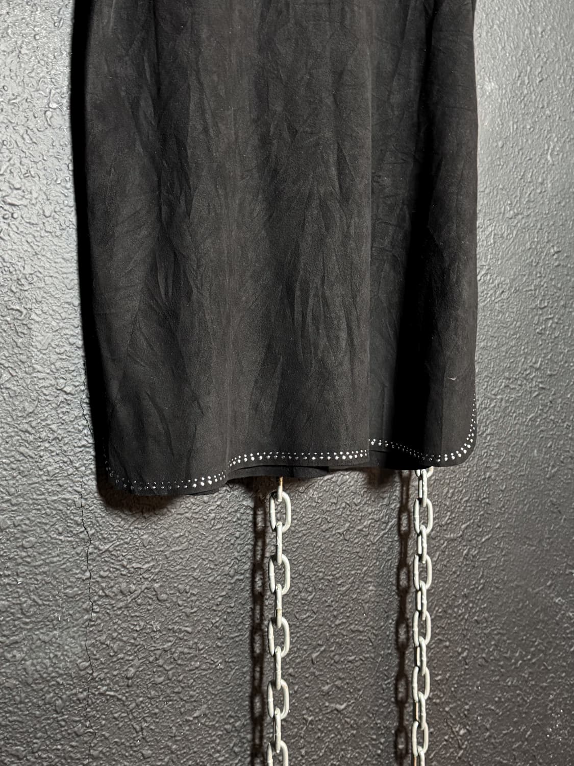 Black suede tunic t-shirt 상품이미지6