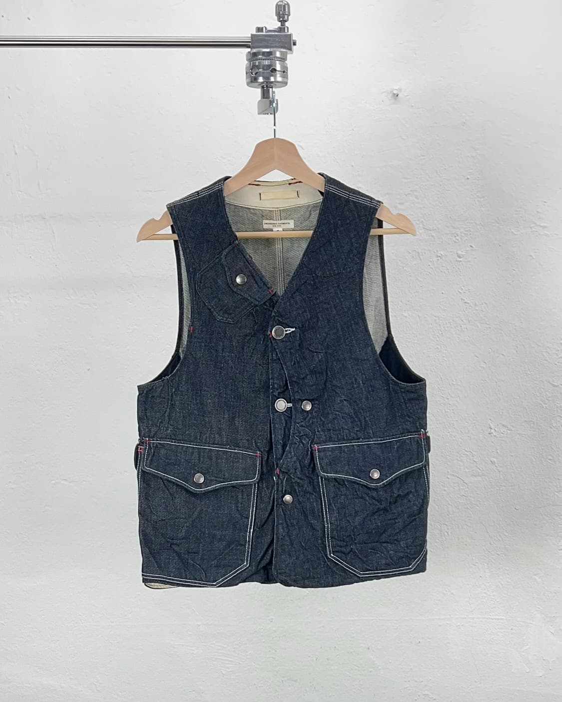 엔지니어드 가먼츠 업랜드 트래블러 유틸리티 포켓 데님 베스트 사이즈 S 상품이미지1