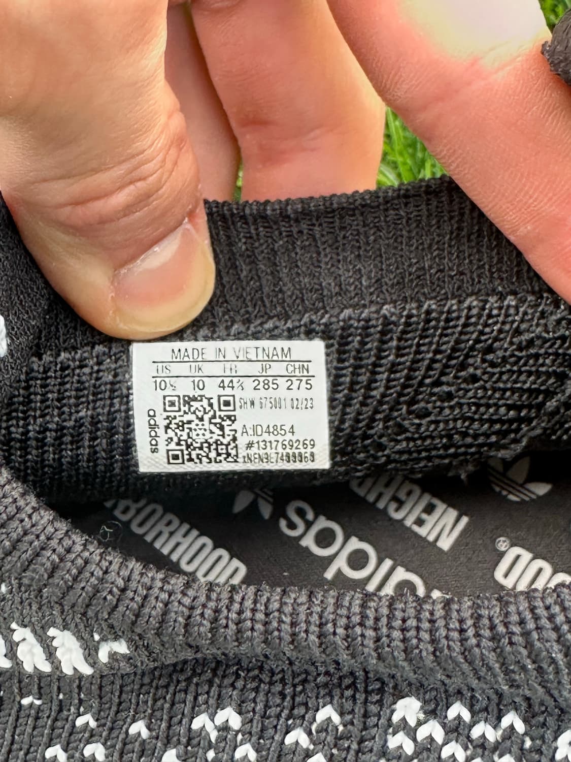 아디다스 네이버후드 Nmd s1 블랙 285 상품이미지5