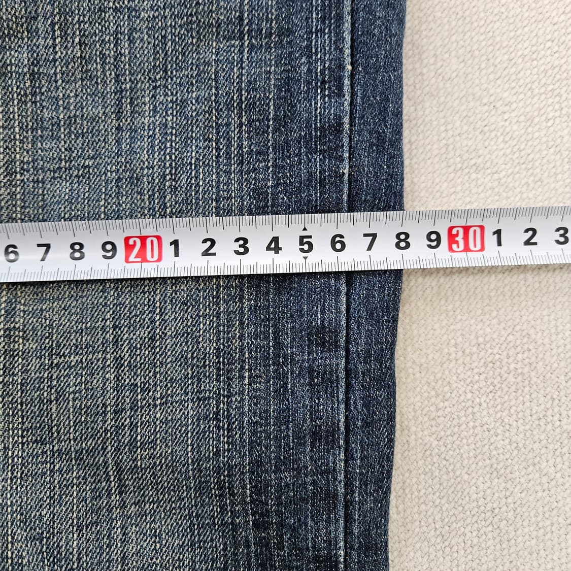 [34] CK 캘빈클라인 진스 워싱 세미 부츠컷 데님 팬츠 0115YH1 상품이미지7