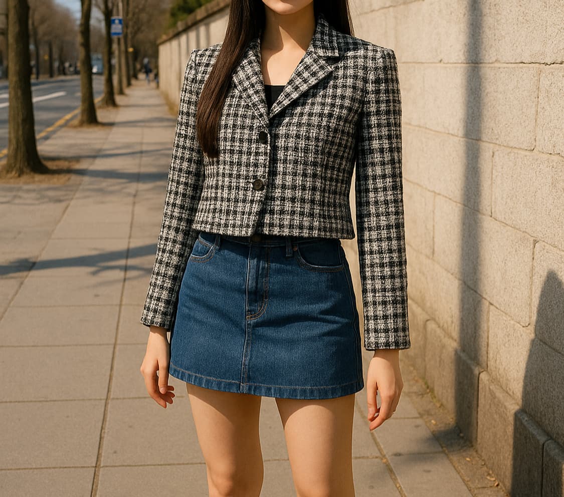 에잇세컨즈 8SECONDS  트위드 자켓_M 상품이미지1