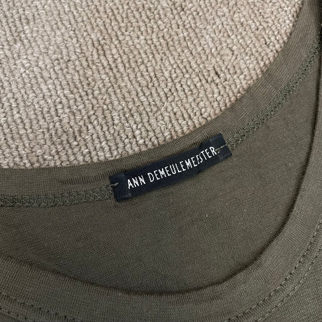 ANN DEMEULEMEESTER 앤 드뮐미스터 슬리브리스 원피스 상품이미지3