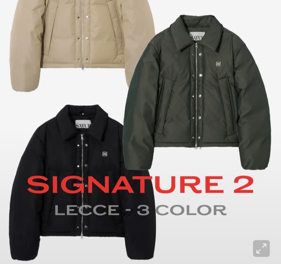 [10회미만착]세터 투톤 덕 다운 패딩 블랙 M 상품이미지1