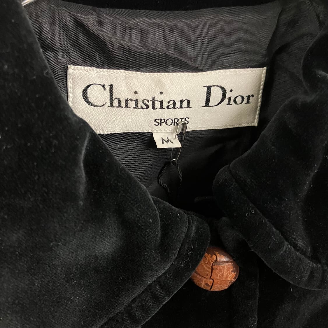크리스찬 디올 블랙 벨벳 자켓 M 상품이미지3