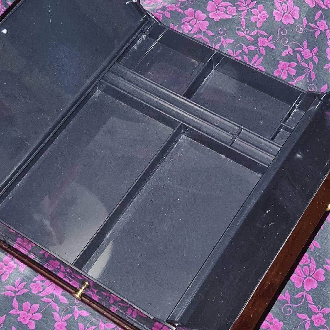 80s 일본 레트로 나비 서랍 보석함 상품이미지9