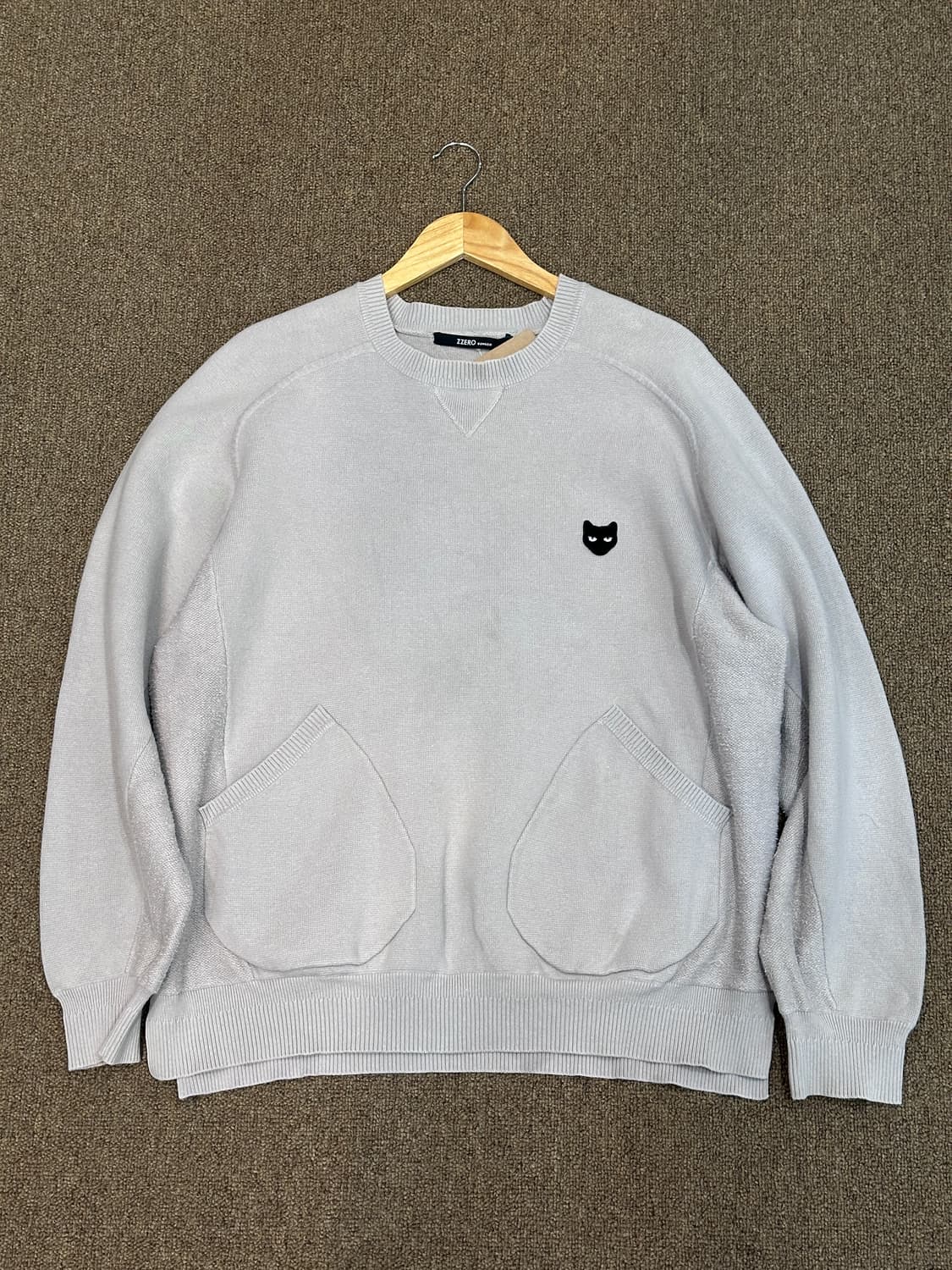 송지오 지제로 팬서 크루넥 니트 상품이미지1