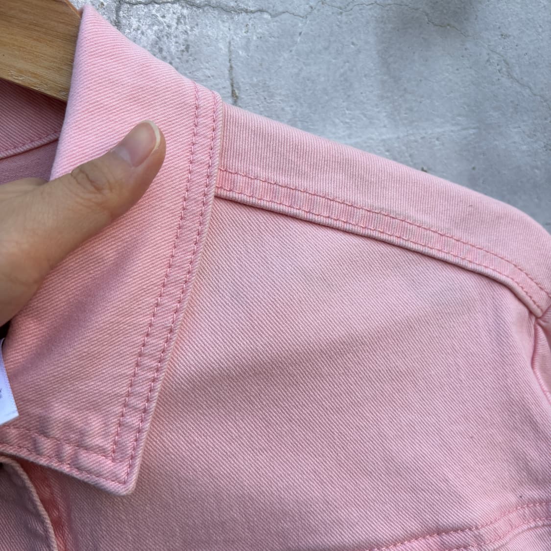 Levi’s 리바이스 핑크 데님 자켓 상품이미지4