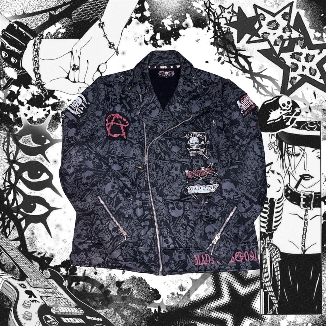 매드펑크 라이더 자켓 상품이미지1