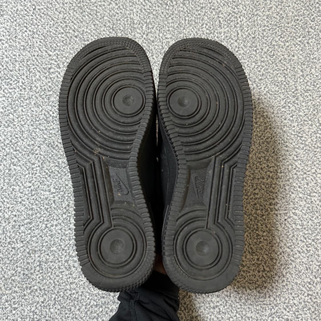 나이키 에어포스 블랙 230 상품이미지6