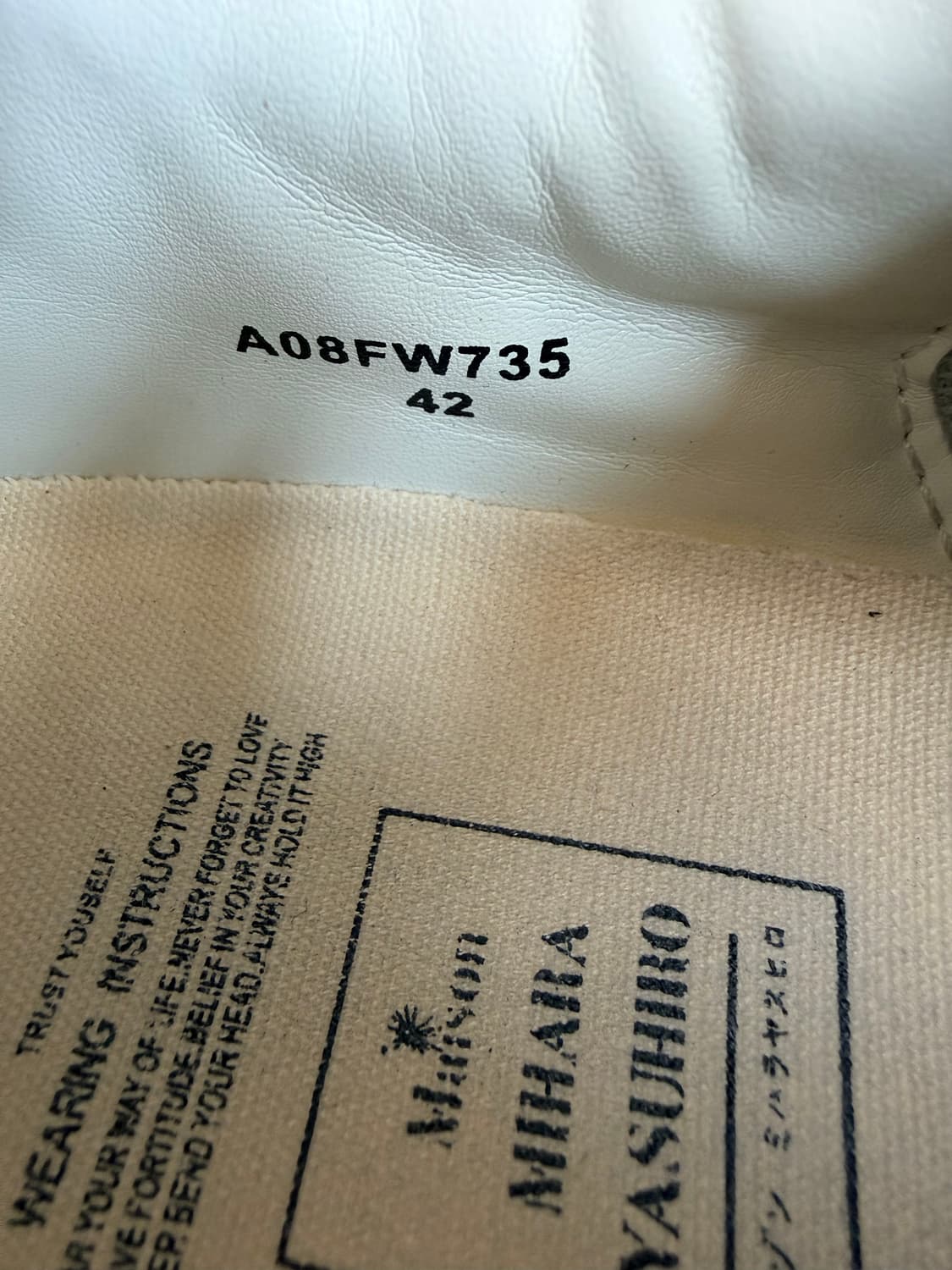 메종 미하라 야스히로 블레이키 블랙 상품이미지7