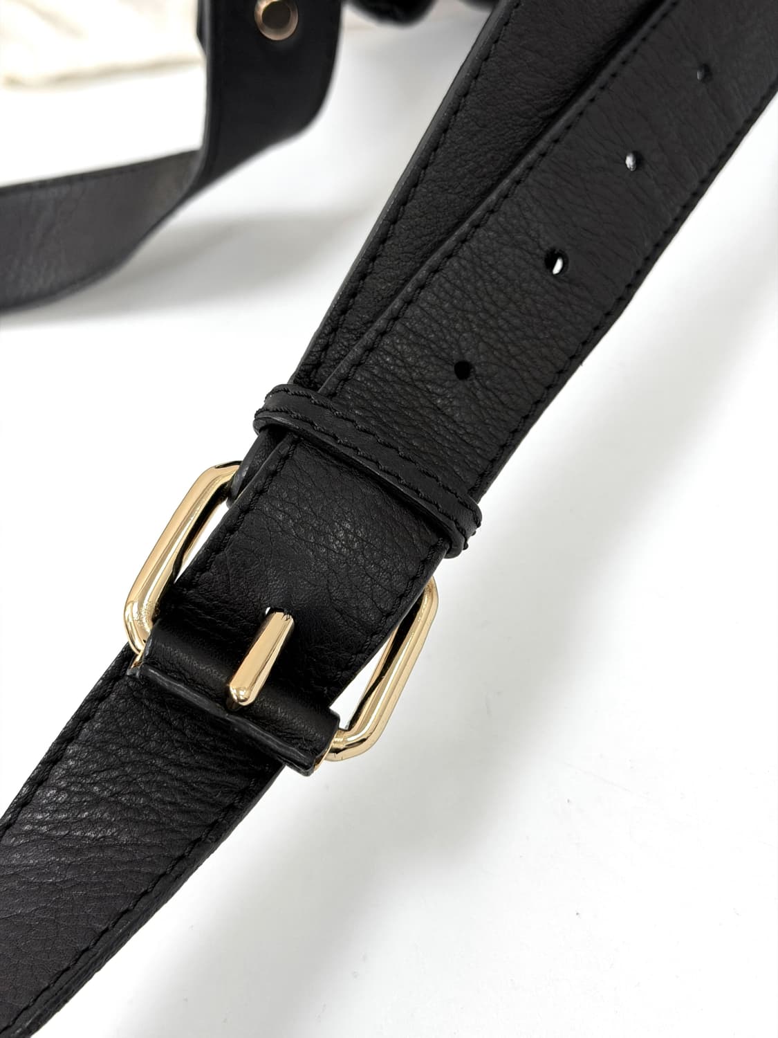 비비안웨스트우드 골드 플레이트 드로스트링 버킷백 상품이미지7