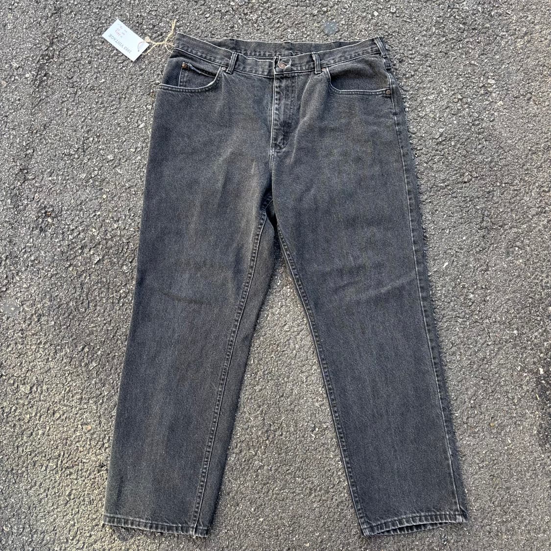 90년대 미국 리 흑청바지 상품이미지5